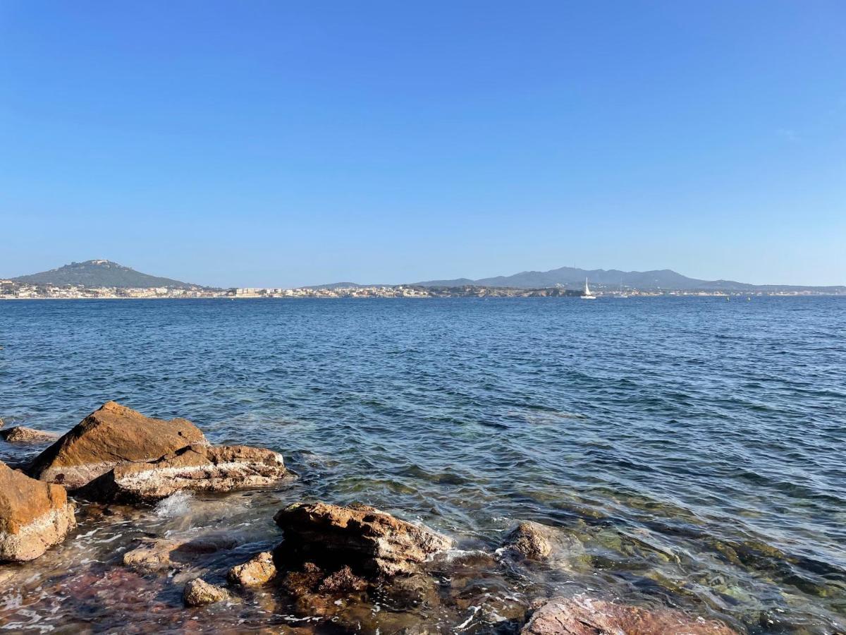 Tres Bel Appartement Vue Mer Six-Fours-les-Plages Kültér fotó