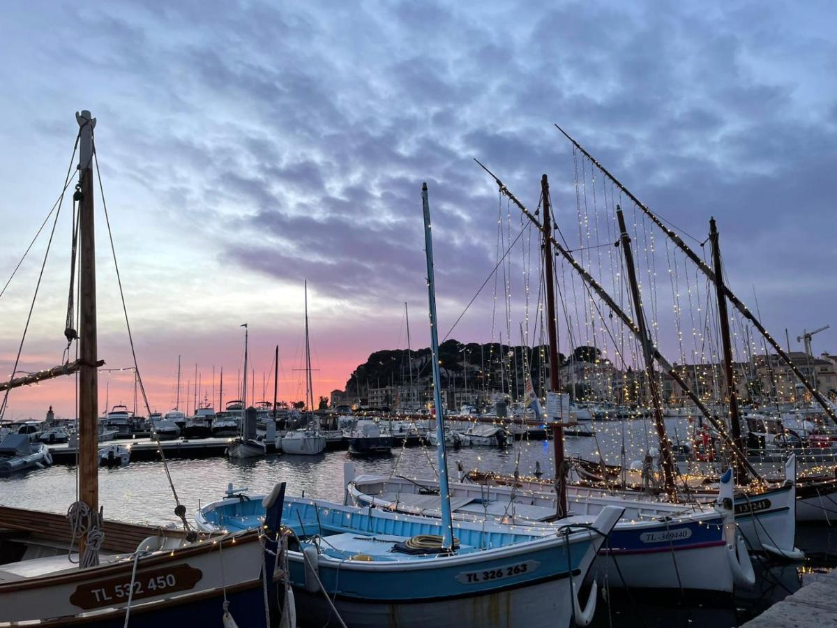 Tres Bel Appartement Vue Mer Six-Fours-les-Plages Kültér fotó