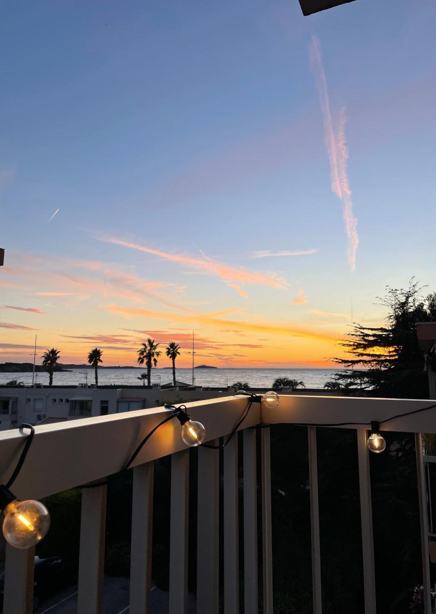 Tres Bel Appartement Vue Mer Six-Fours-les-Plages Kültér fotó